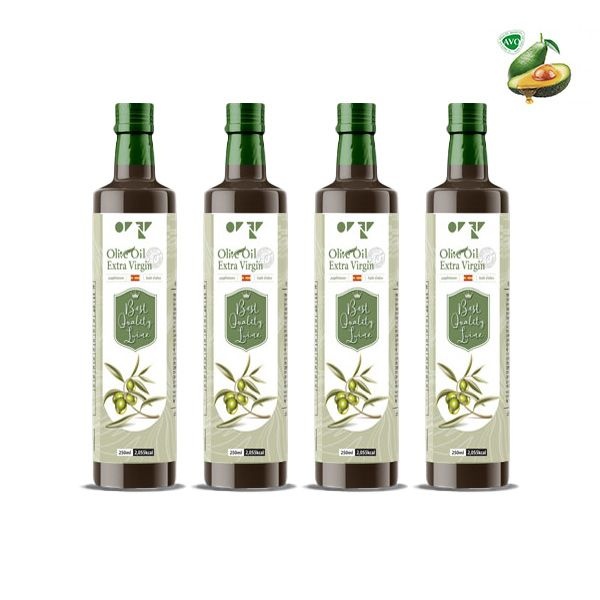 냉압착 엑스트라버진 올리브유 250ML 4병 (에어캡포장)