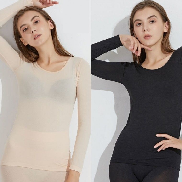 겨울마감세일_ 경량내의세트 여성용_ 겨울내복 내복상하세트 잠옷 발열내복 히트텍 방한내의