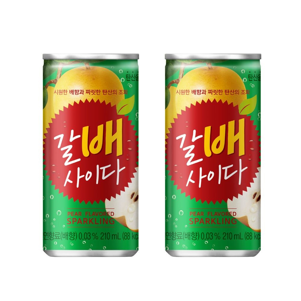 (본사직영) 갈배 사이다 210CAN 30개