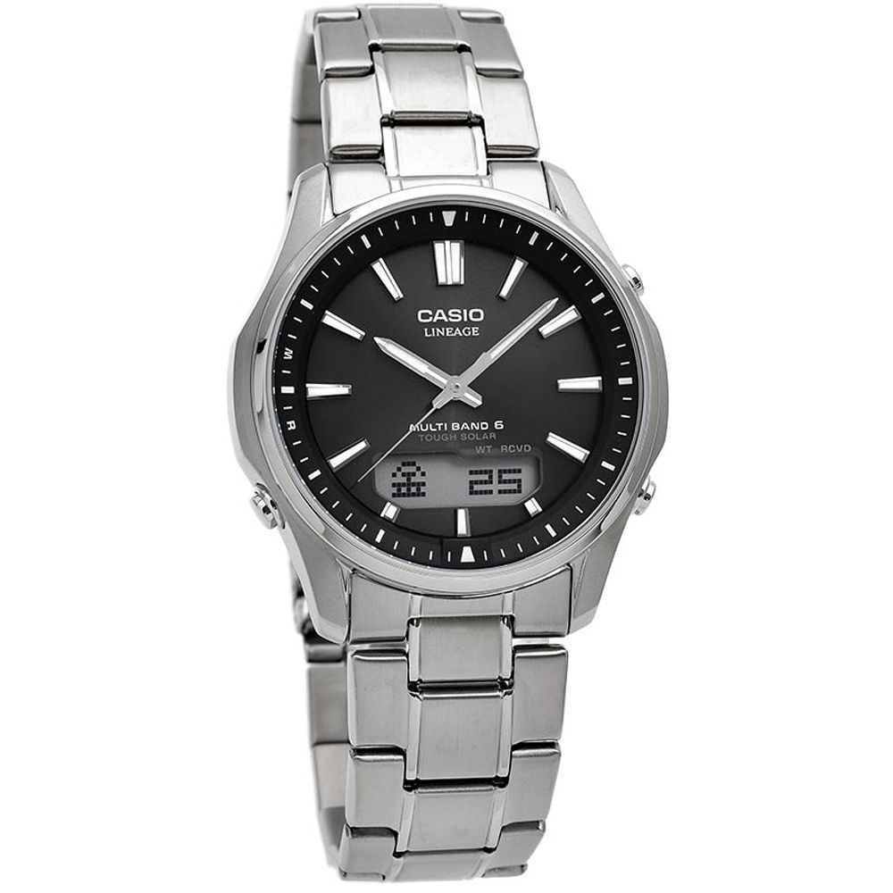 카시오 리니지 메탈밴드 남성 손목시계 LCW-M100TSE-1AJF