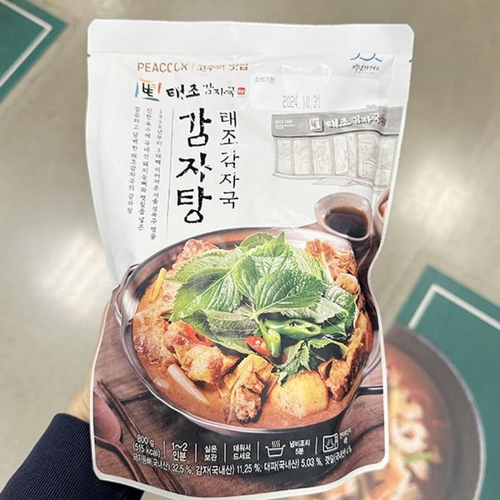 피코크 태조감자국 감자탕 800g 401284