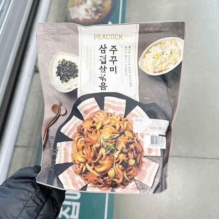 피코크 주꾸미 삼겹살 볶음 530g 402272