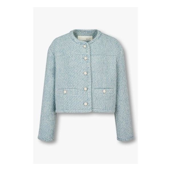 [지컷]크롭트 레귤러핏 트위드 자켓(7255110106) 726400