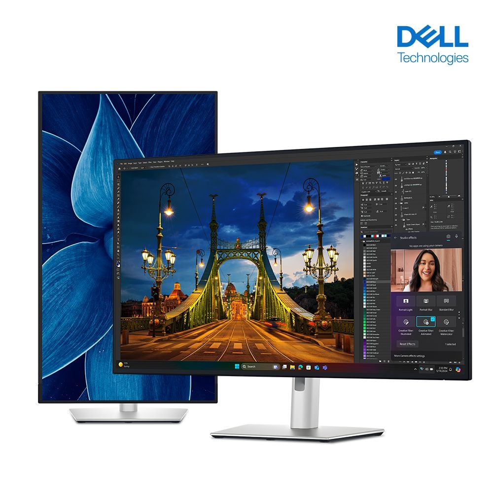 [오늘출발] 델 DELL U3225QE UHD 4K 모니터 (IPS Black/USB-C/썬더볼트4/피벗) 베스트 신상품