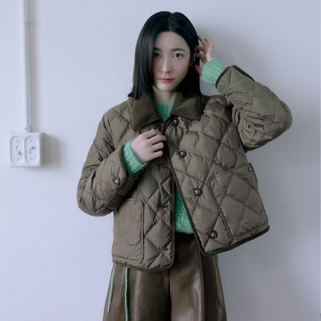 [롯데백화점] 주크 디테쳐블카라 퀼팅구스패딩Z254PSG182 LE1220474090