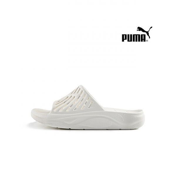 푸마 젯캣 슬라이드 슬리퍼 화이트