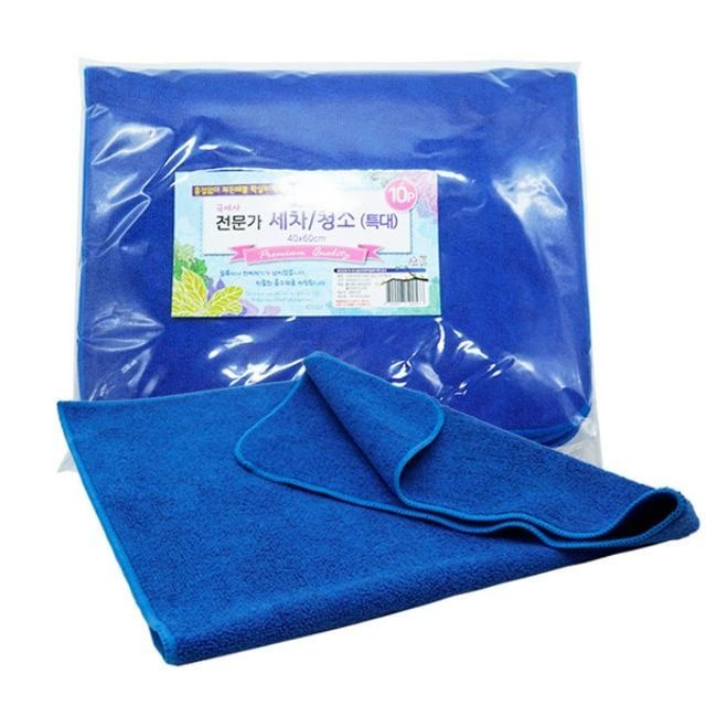 전문가 극세사 세차 10p 걸레 특대 40x60 청소타올 드라잉 수건 걸레 세차타 월 행주 올 극세사