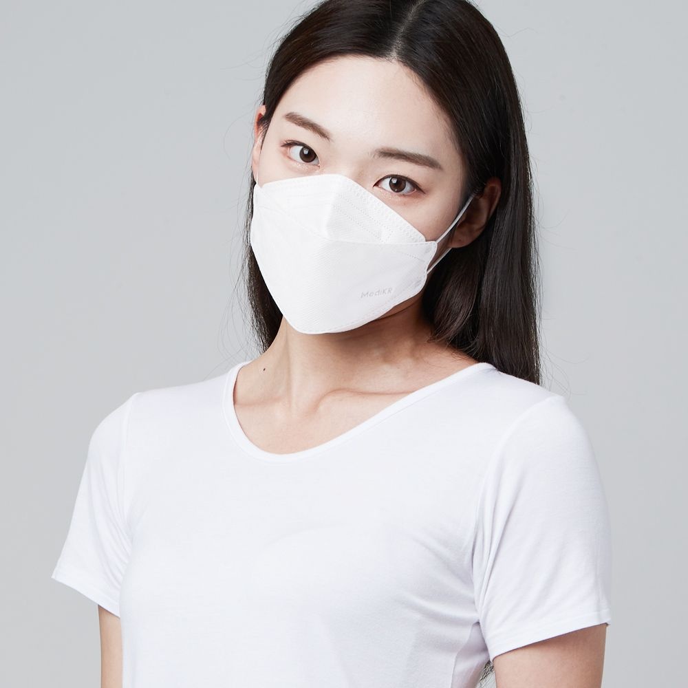 메디케이알 케어핏 입체형 KF94 대형 100매 컬러 황사 마스크