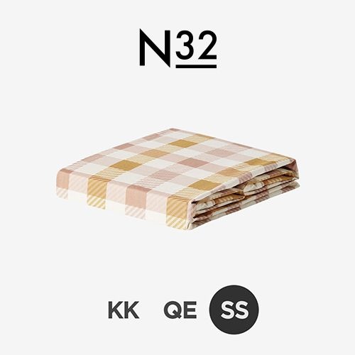 시몬스 [7%카드할인] 시몬스 N32 토퍼 체크 슬리브 SS