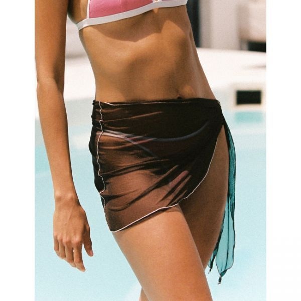 SURFEA SURFEA AMOUR WRAP SKIRT_BROWN FNSKOJ0200BR2 973562
