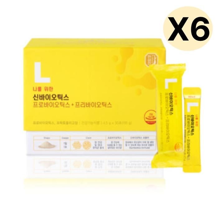 한삼인 나를 위한 신바이오틱스 유산균  30포X6