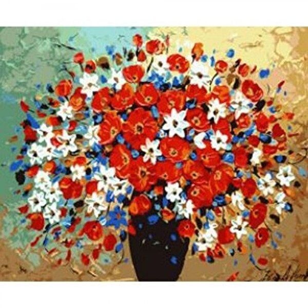 고품질 명화 유화그리기 초기화 중형 유화그리기 그림색칠하기 유화그리기세트 diy명화그리기 WFGWGK1