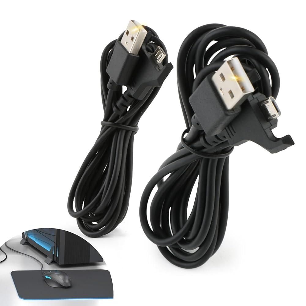 [해외] 로지텍 G403 G703 G900 G903, G Pro 무선 마우스, PRO X 초경량 게이밍 마우스용 USB 충전 케이블 2개, G560 스피커, 기계식 키