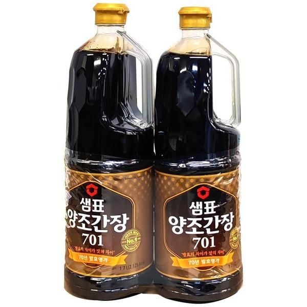 샘표 양조간장 701 1.7L 2개입