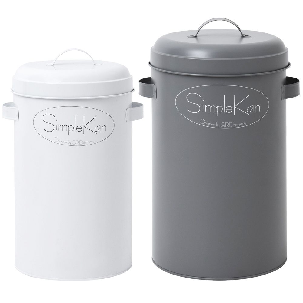 심플캔 [ 10L / 20L ] 종량제봉투규격 휴지통 SimpleKan 쓰레기통 벌레방지 냄새차단