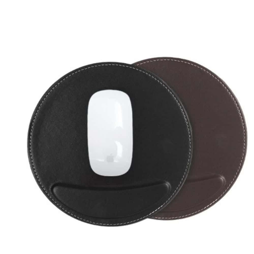 HICKIES 가죽 마우스패드 심플 데스크 매트 업무용 패드 고급형