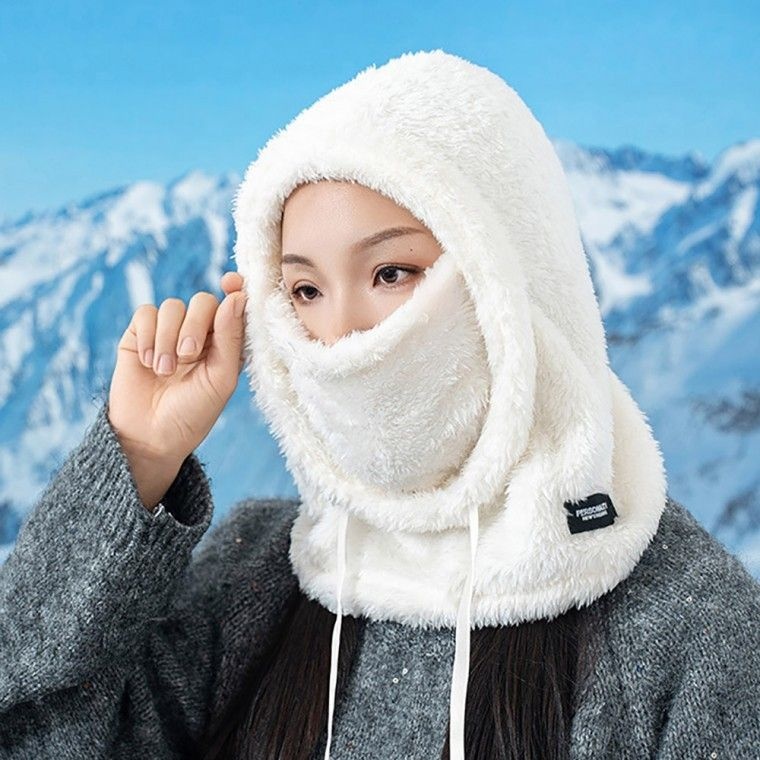 [PAPA.G]남녀공용 겨울 외출 나들이 부드러운 털 360도 풀 커버 멀티 후드 넥워머[인기제품]