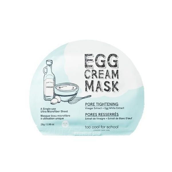 투쿨포스쿨 투쿨포스쿨 에그 크림 마스크 하이드레이션/포어타이트닝 중 택1