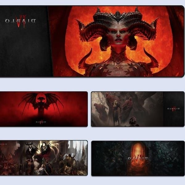 쌍문상회 디아블로 게이밍장패드 L 800x300x4