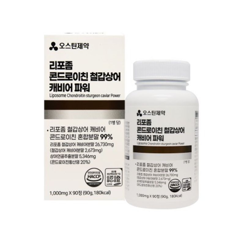 오스틴제약 - 리포좀 피쉬콜라겐 파워 600mg x 180정