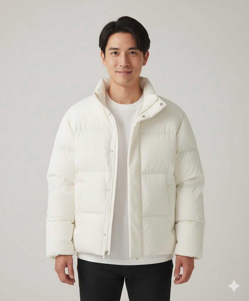 스노우피크 snowpeakapparel 랜드에어 여성 스탠드넥 헤비 다운 자켓 (S25WWGDJ43) Cream