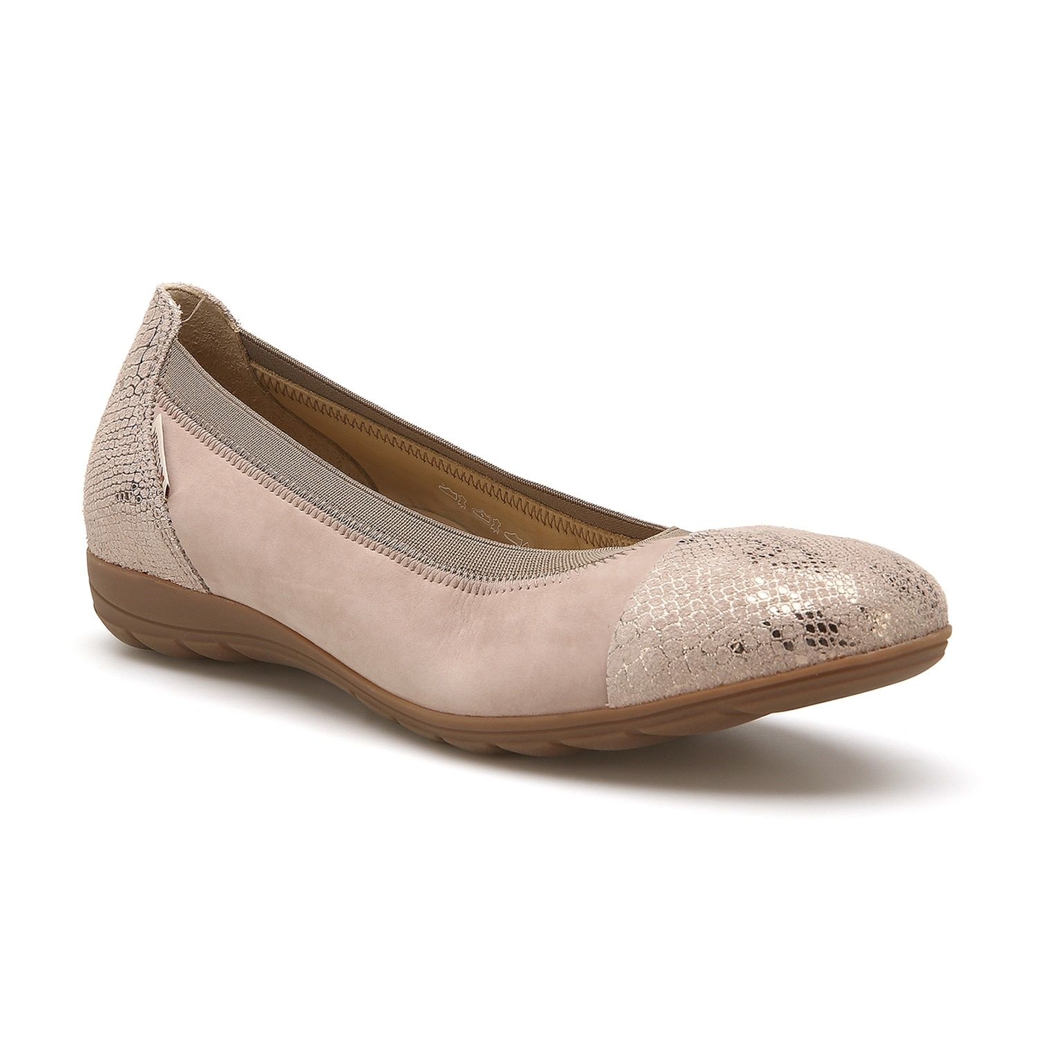 [롯데백화점]  엘레트라 데일리 여성 플랫슈즈 W6SEL652S93  핑크베이지 2CM LE1213513473