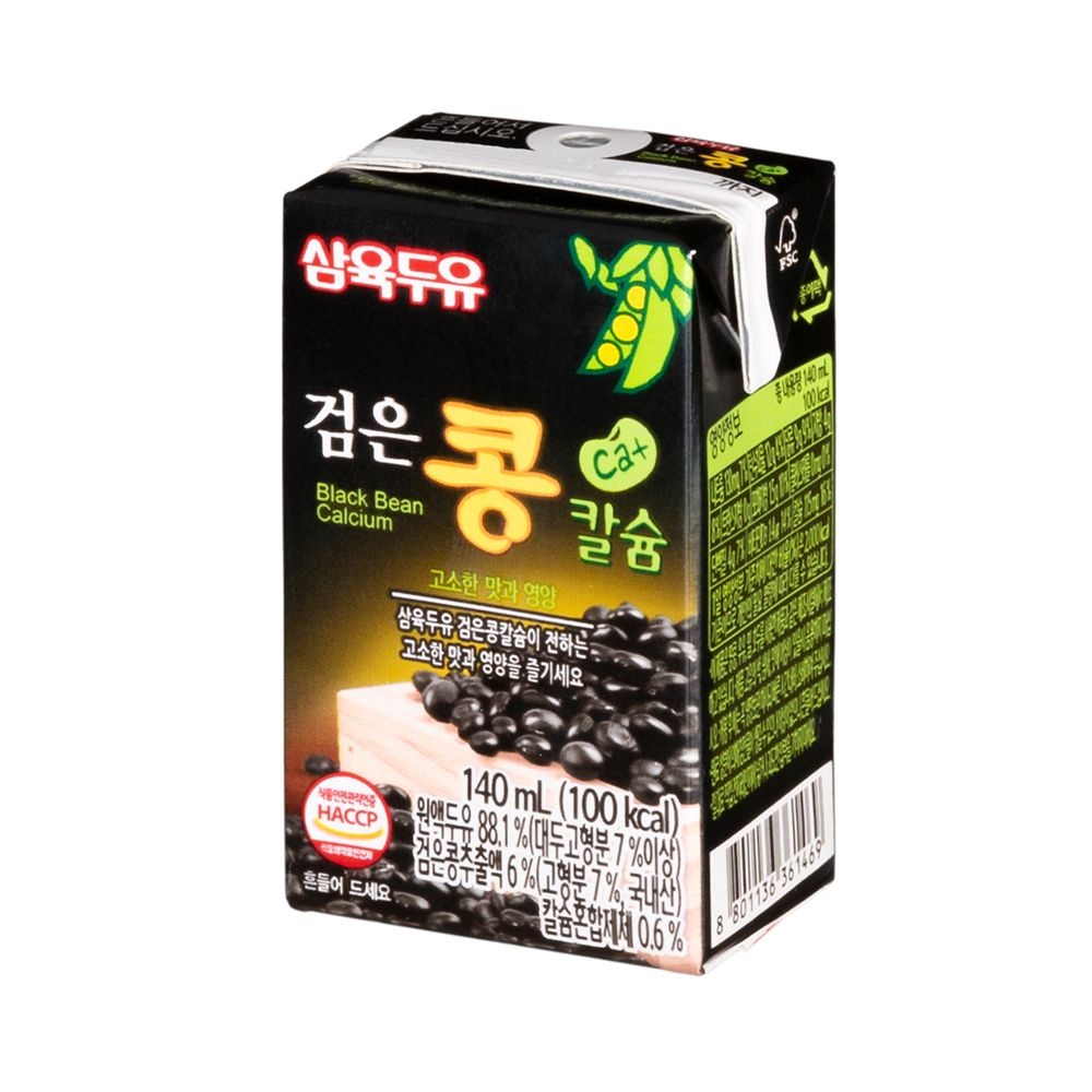 삼육식품 삼육두유 검은콩칼슘 140mlx48입
