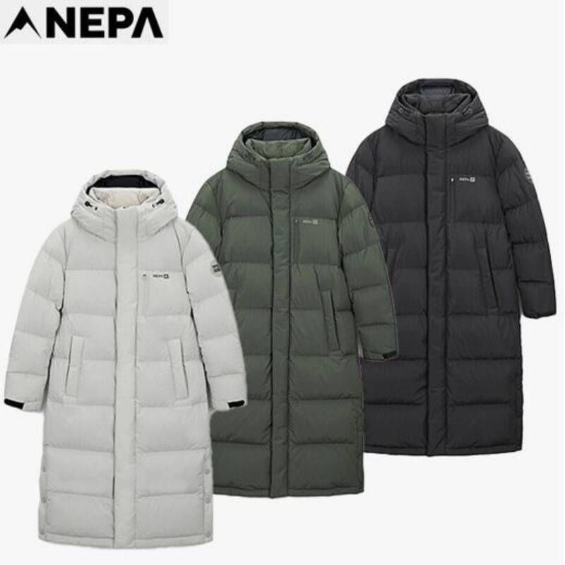 네파24년 남여 공용 롱패딩 사이폰 롱 다운 자켓 7KF2022