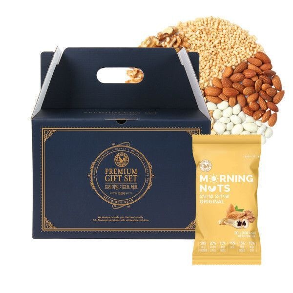 산과들에 하루 한줌 견과 모닝너츠오리지널100봉선물세트