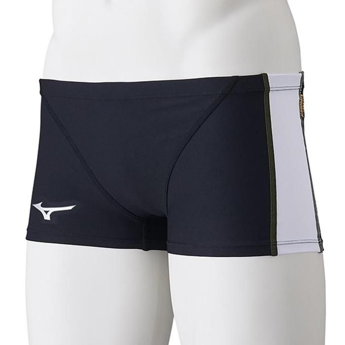 미즈노 수입 남아동 탄탄이 숏사각 수영복 H812010 강습