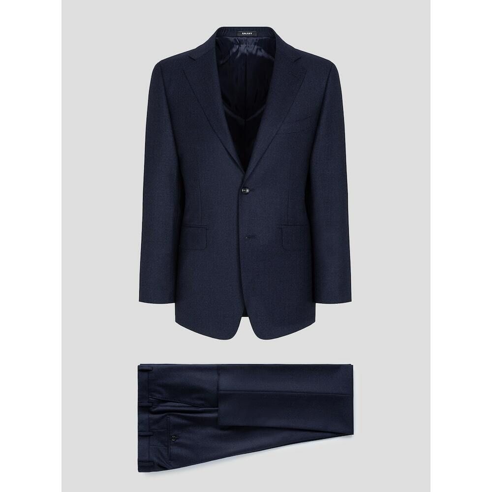 (현대Hmall) [갤럭시] 울 마이크로 레귤러핏 수트 세트  네이비 (PS00136478R)