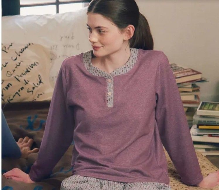 [롯데백화점] 비너스 움직임이 편해 선호도가 높은 포근한 베이직 후기모 여성 상의 VEV3956W LE1220518335