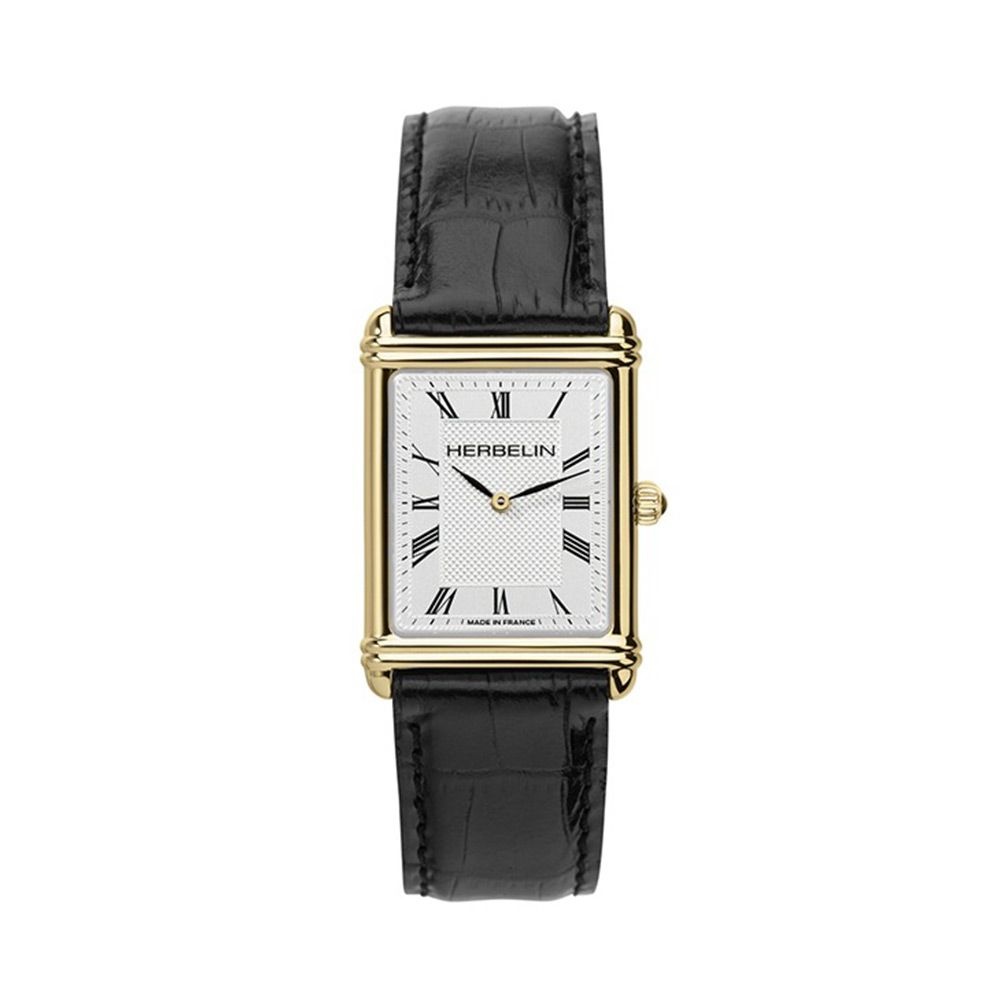 미쉘에블랑 에블랑 아르데코 남성 가죽시계 17468P08