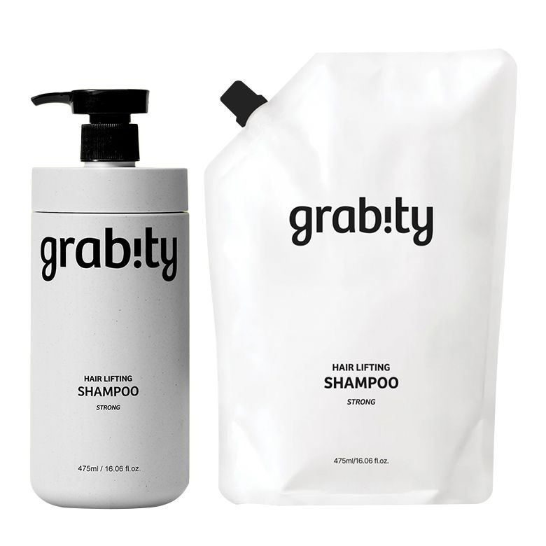 [롯데백화점] 로레알파리 [그래비티] 헤어리프팅 샴푸 스트롱 475ml+리필475ml 세트 LE1220413002