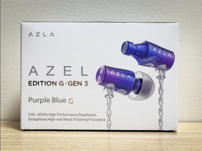 아즈라 게이밍이어폰 아젤 에디션 G 스페셜 (퍼플블루 그라데이션 / 1개)