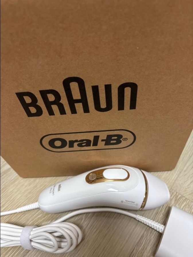 브라운 레이저 제모기 실크 엑스퍼트 프로 IPL 제모 의료기기 (PL5257 - 1개)