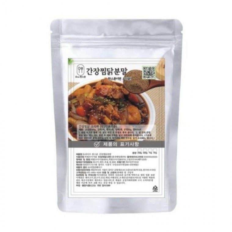간편 안동찜닭 소스 분말 간장찜닭 양념 250g