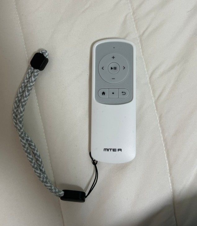 미테르 리모컨 이북리더기 킨들 오닉스 크레마 (단품 블루투스 리모컨/화이트)