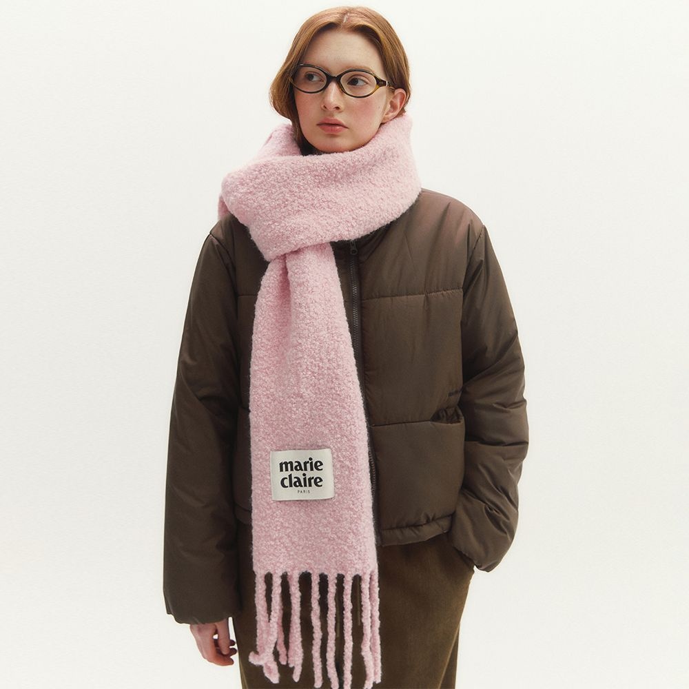 ㈜퍼스트에프엔씨 마리끌레르 울 블렌드 부클 머플러(MAFDSC21MLP)