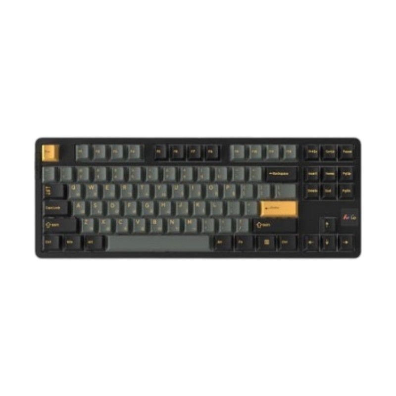 다얼유 A87 PRO 8K 유선 기계식 키보드 게이밍 (알루비얼골드 / 스노우축)