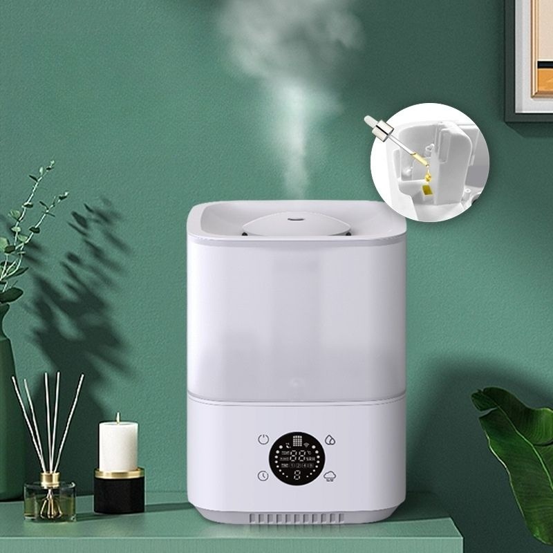 HGCOMPANY [해외] 가열식 가습기 4L 대용량 스텐 가열식 가습기 저소음 아로마음소거가습기