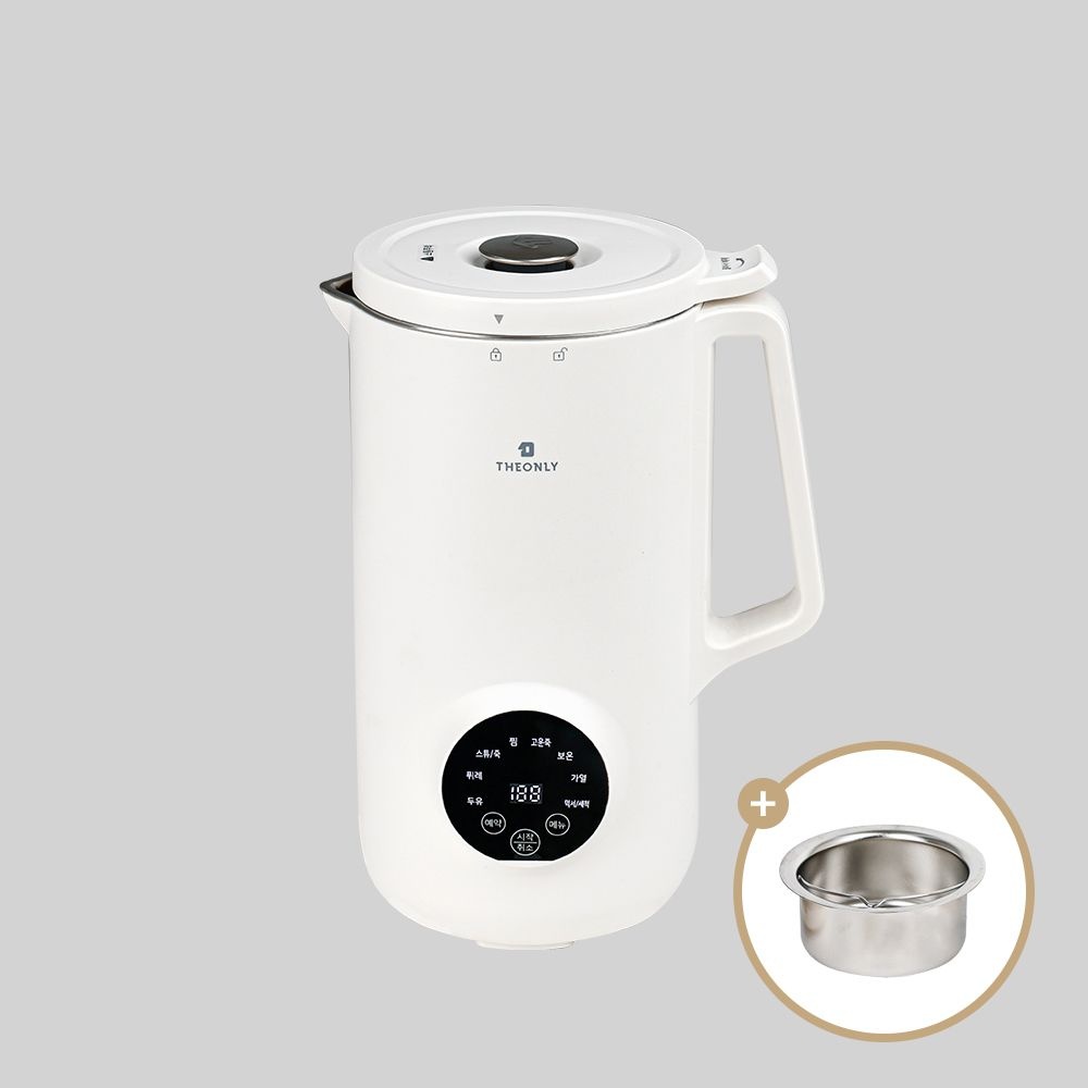 디온리 올스텐 두유제조기 1000ml 입자 죽 선택 검은콩두유 NRS325CW +계란찜기 증정