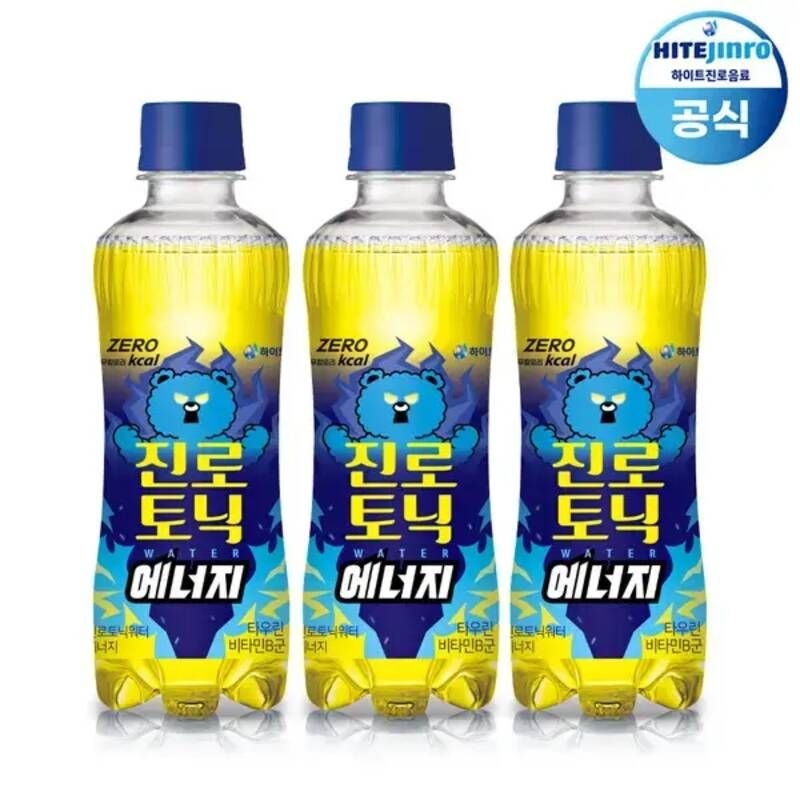 하이트진로 진로 토닉워터 에너지 제로 300ml x 12pet