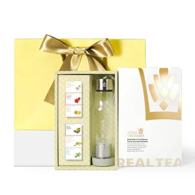[로얄오차드] 6티백 티보틀 차(티백) 선물세트 (3년연속 세계미각대회 수상)