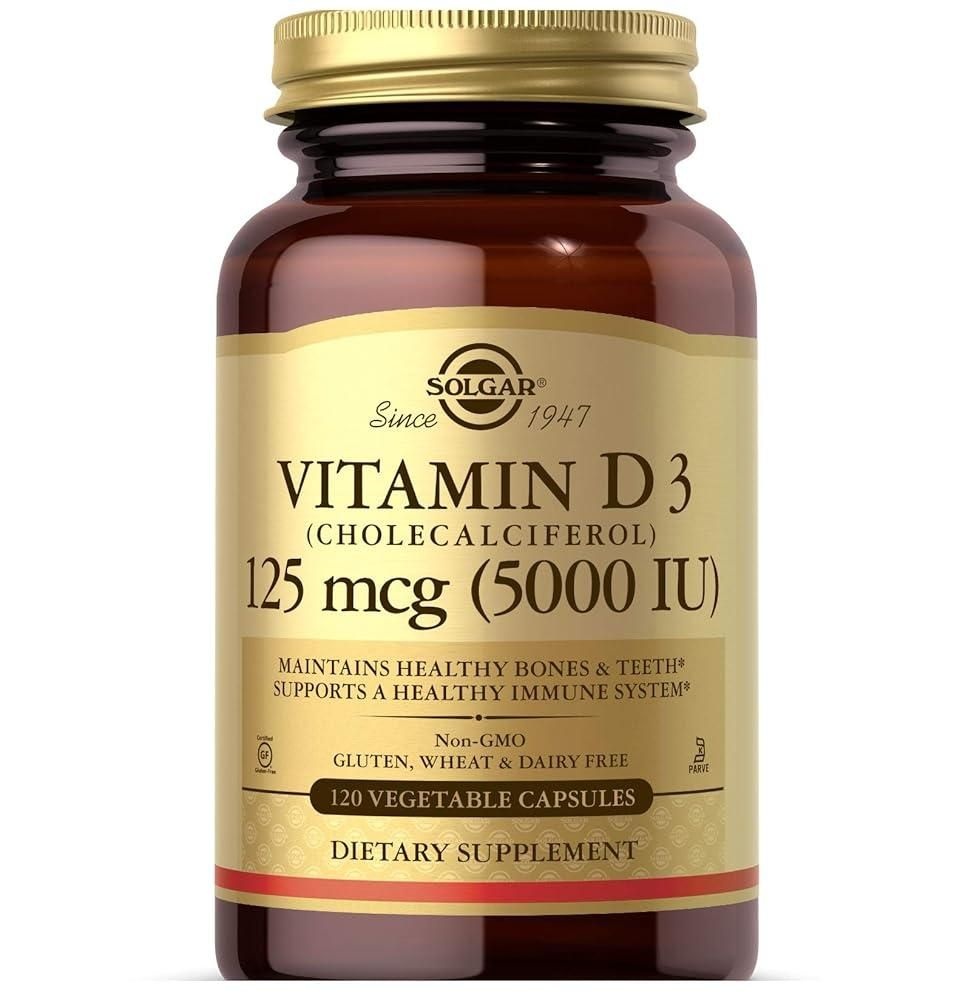 솔가 비타민 D3 5000IU 캡슐 120정 161782