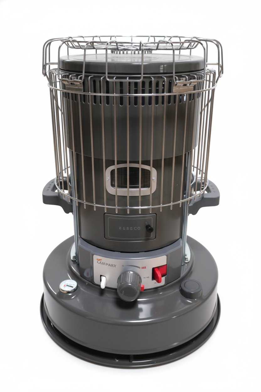 파세코 리프트형 캠핑난로 CAMP-25S + 전용 보관 가방 다크그레이