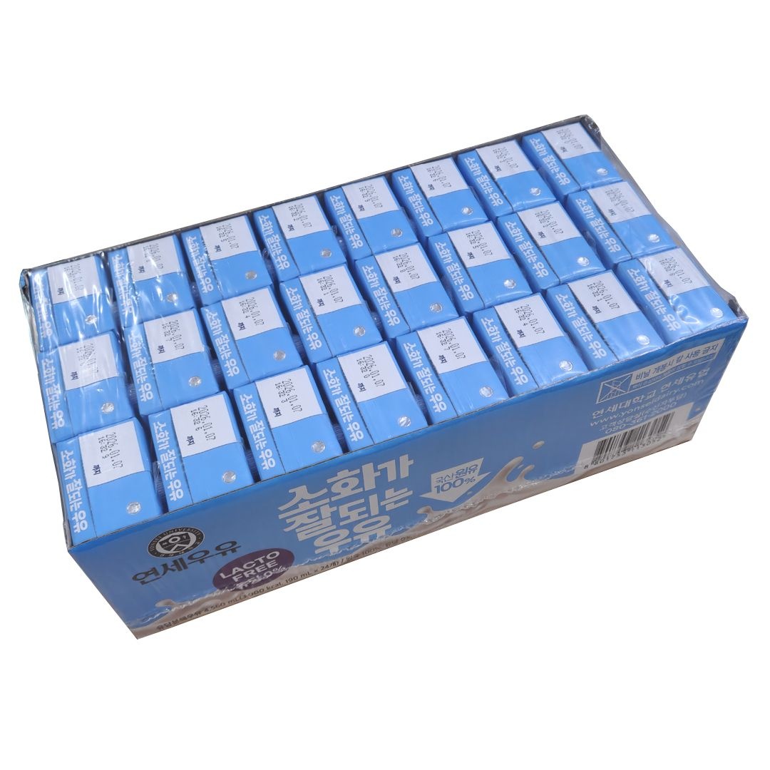 연세우유 소화가 잘되는 우유 190ml X 24개입 락토프리 코스트코
