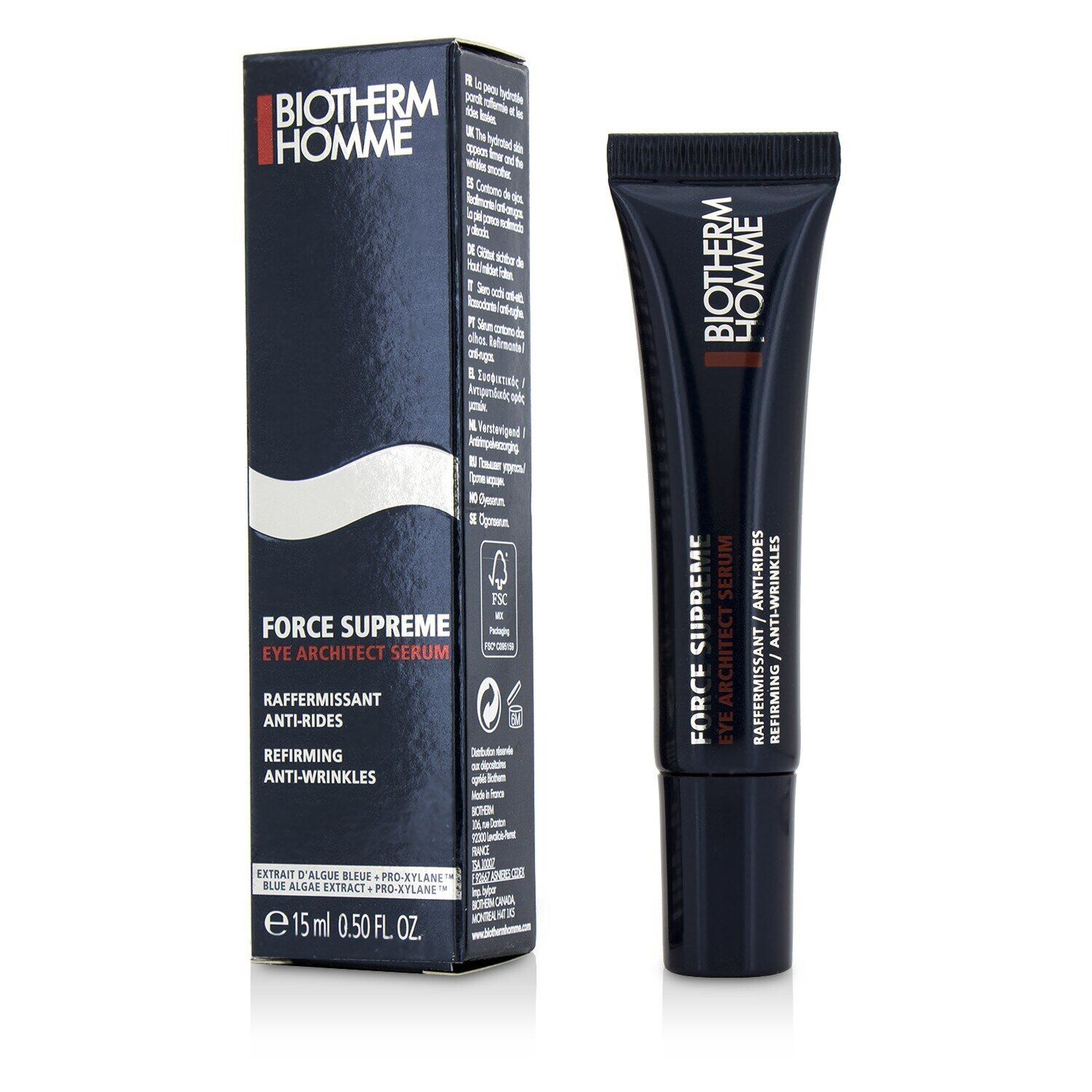 [해외] 비오템 옴므 포스 슈프림 아이 아키텍트 세럼 리퍼밍 안티링클 15 ml