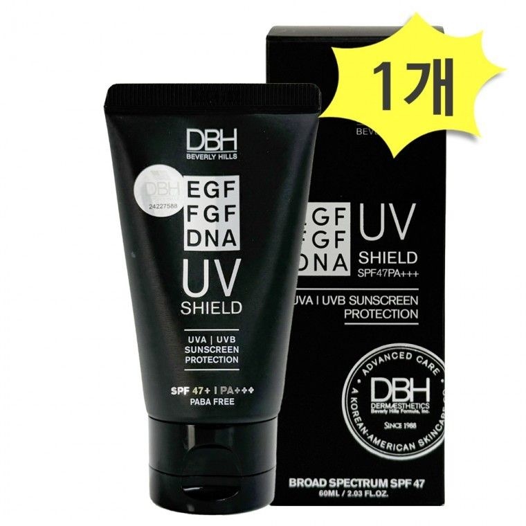60MLx1개 더메스테릭스 DBH UV 쉴드 선크림 썬크림-선크림.더메스테릭스.DBH.썬크림.UV차단.자외선차단.