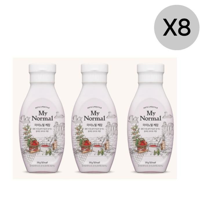 마이노멀 저칼로리 진하고 맛있는 토마토 케첩 X24개